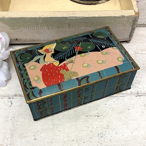 Antique 1920s Candy Box - Etsy