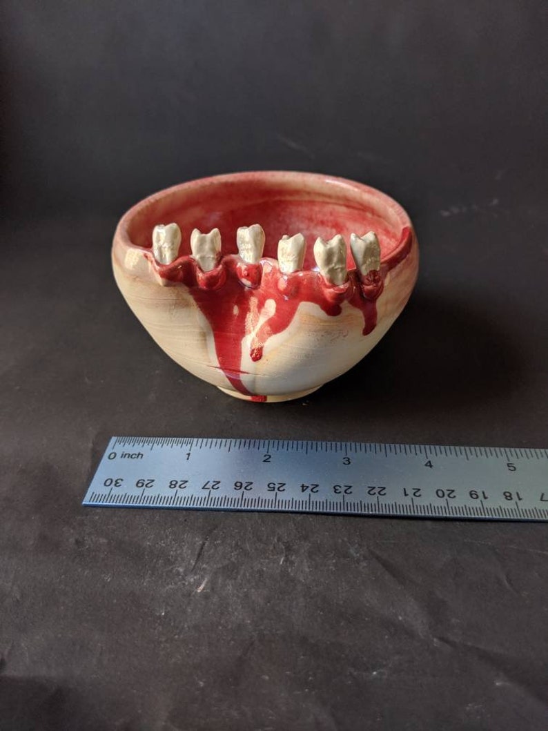 Tooth Bowl- Small -Bloody