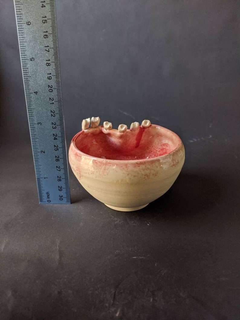 Tooth Bowl- Small -Bloody