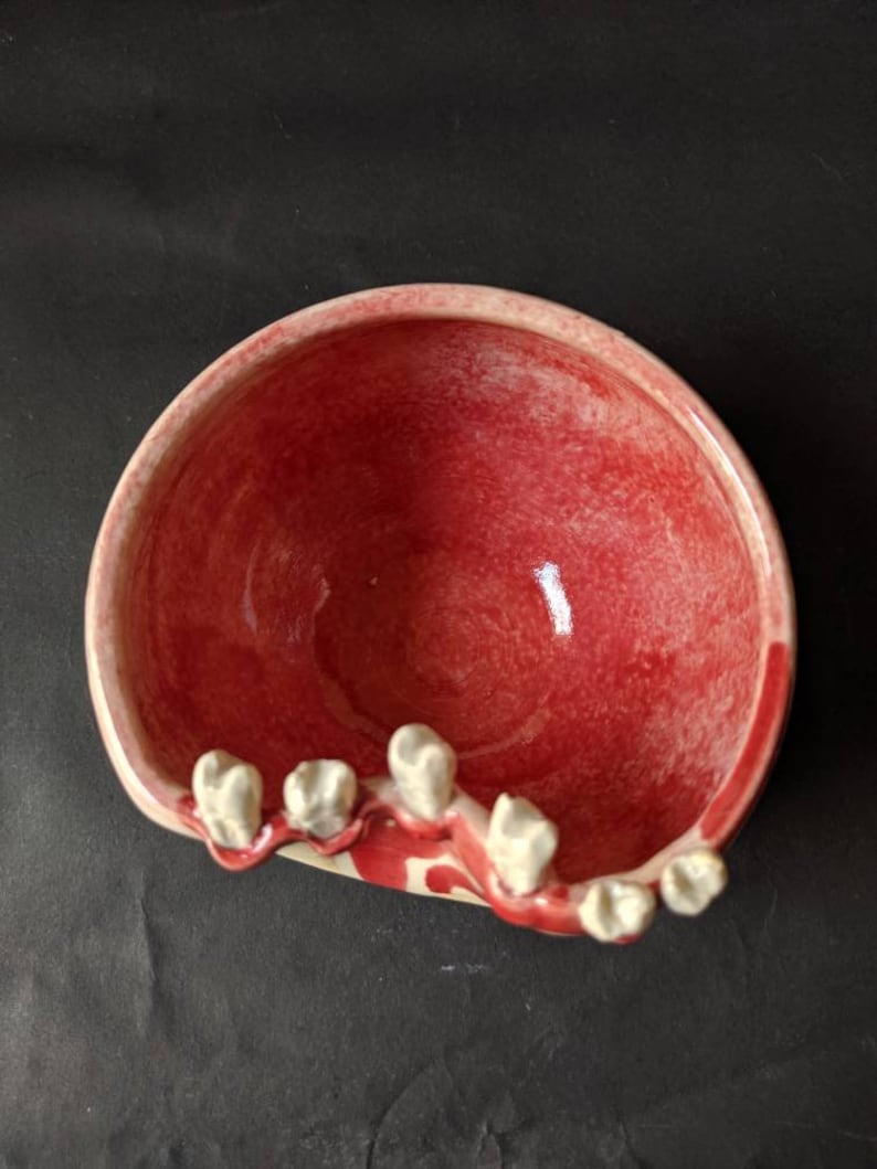 Tooth Bowl- Small -Bloody