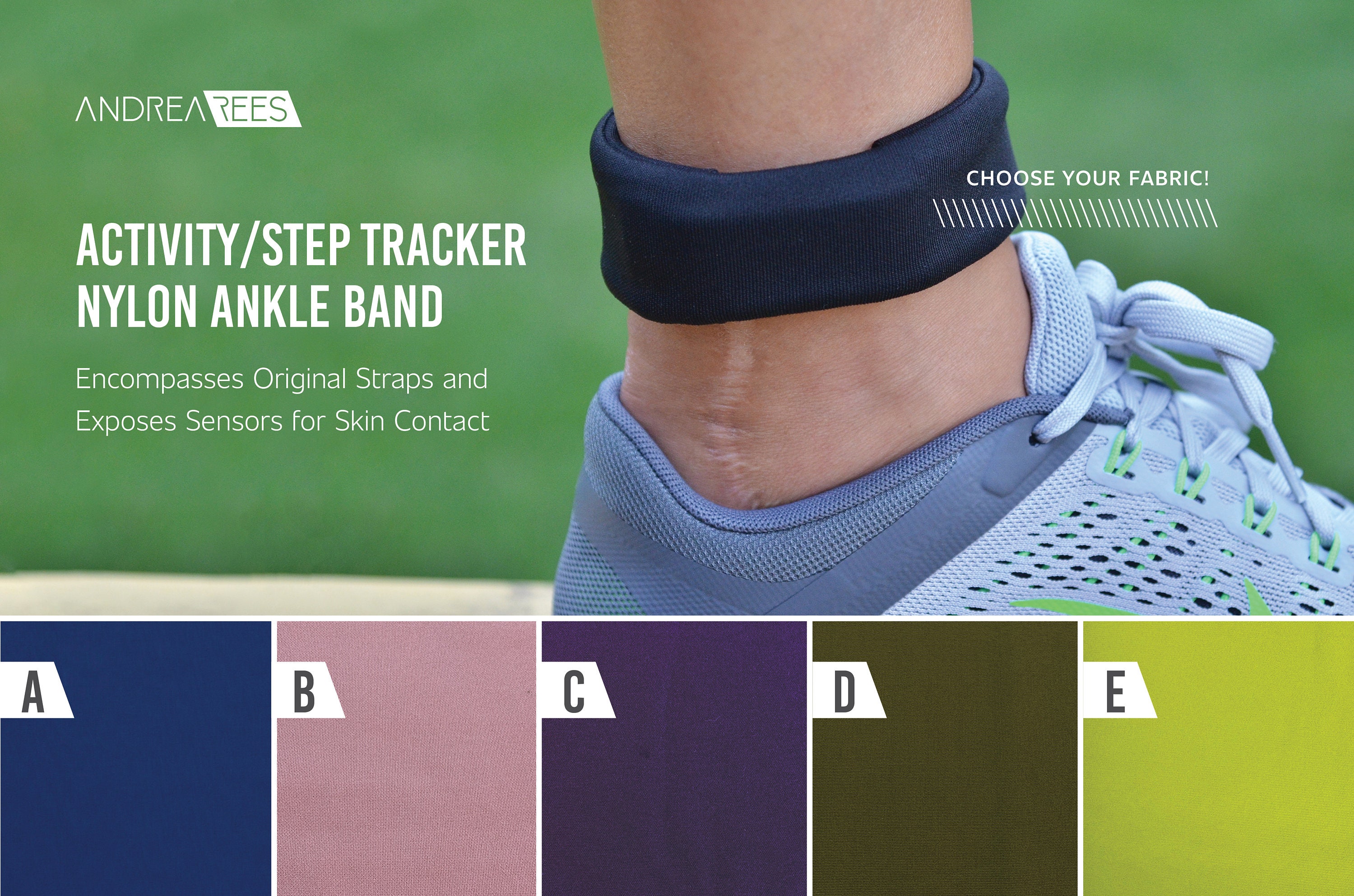 Fitbit versa 2 ankle strap sale