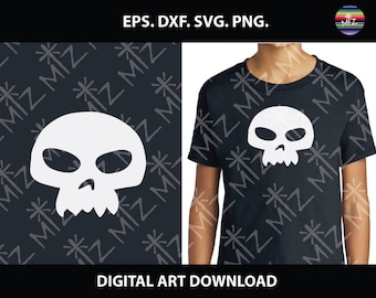 Archivos de corte SVG de Sid Skull, archivos de corte DXF, archivos SVG DXF de Toy Story, EPS, arte vectorial, descarga instantánea