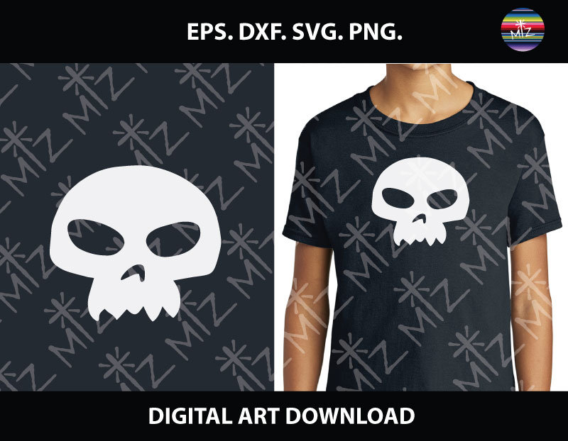 Sid Skull SVG Cut Files, DXF Cutting Files, Toy Story SVG Dxf Files ...