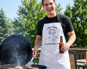 I'm A Fast Cook I Guess Apron | My Cousin Vinny Inspired Chef Apron