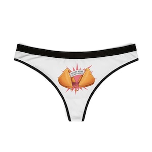 Good Fortune Women&#39;s Thong (white)