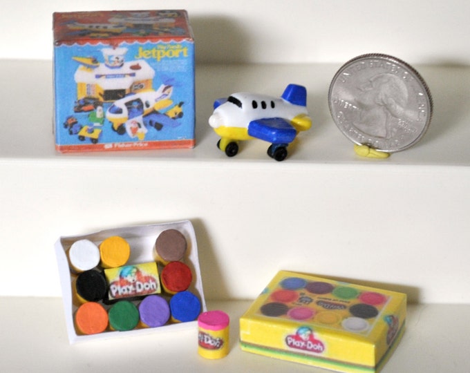 Dollhouse Miniature Toy Game Boxes Choice of Fisher Price Etsy
