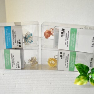Miniature Fairy Lights, 5 Foot INDOOR Mini Light Strand, De-stash Supply Tiny Treasures Cool Blue or Warm White