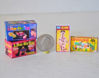 1:12 Dollhouse Miniature Brown Packing Boxs Set HRM 56015
