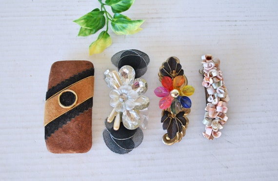 Fancy Vintage Hair Barrette Clip, CHOOSE Your Sty… - image 3