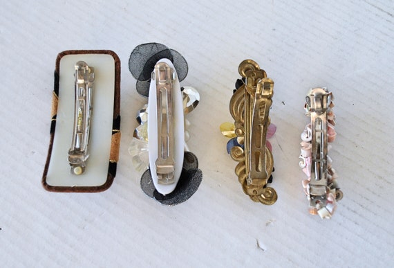 Fancy Vintage Hair Barrette Clip, CHOOSE Your Sty… - image 4