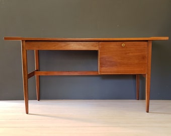 Kipp Stewart Desk ~ Mid Century Walnut Desk For Drexel Declaration ~ Danish Modern Walnut Desk / Kipp Stewart and Stewart McDougall