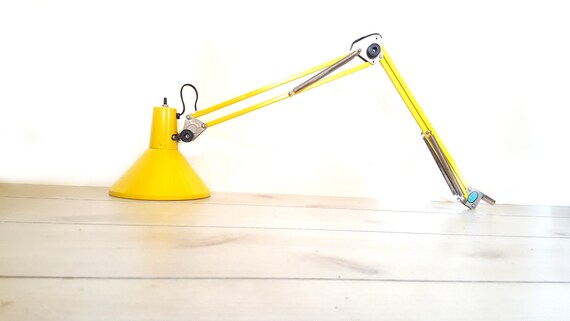yellow work lamp