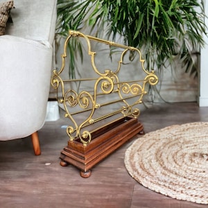 Ethan Allen Magazine Rack - Etsy