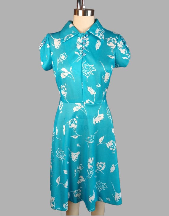 MONTGOMERY WARD 1970s day dress