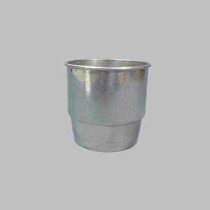 Vintage Stainless Steel Milkshake Milk Shake Collar - Culinary Shake Collar - Malt Cup Collar - 4 inch Diameter Top