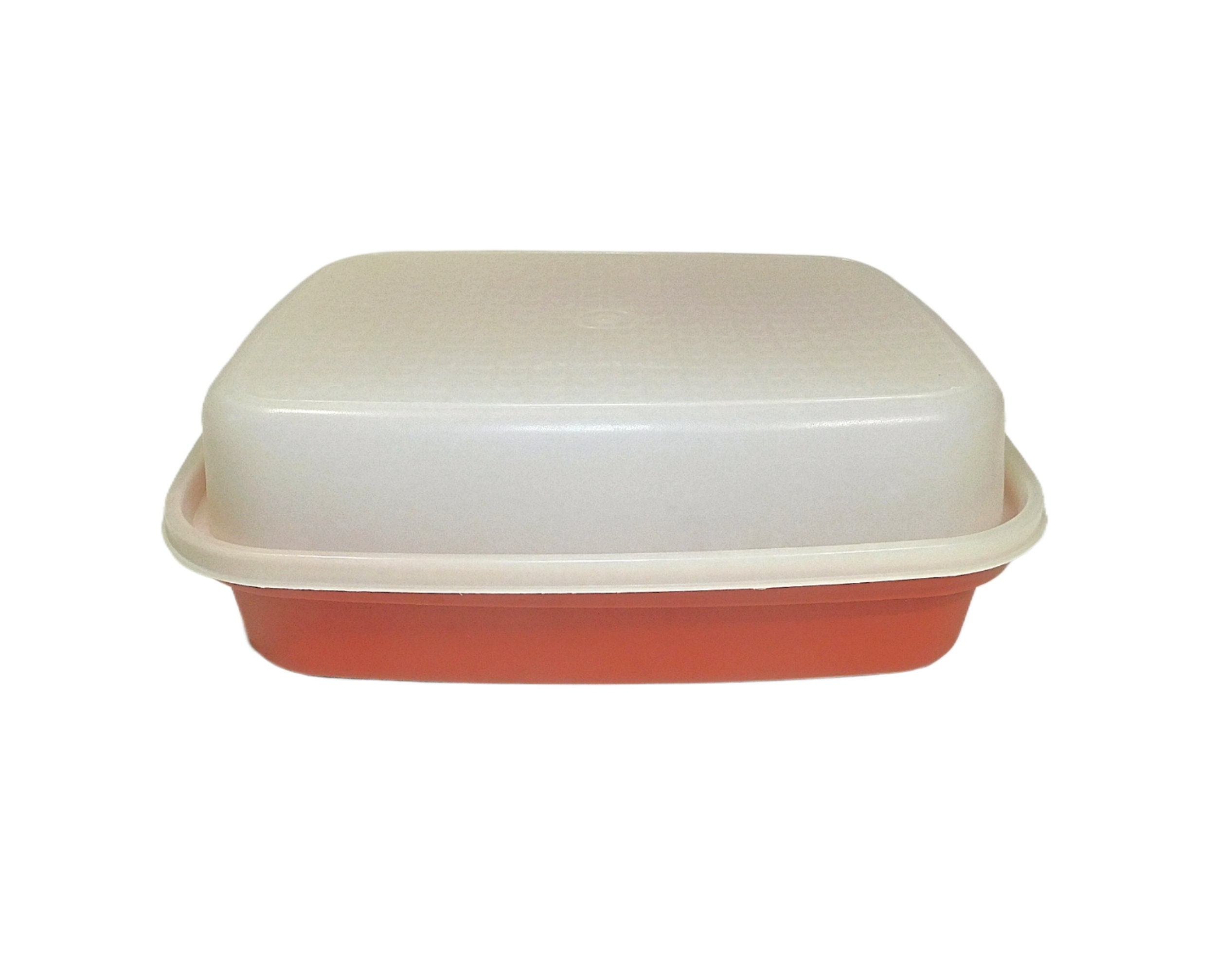 Vintage Tupperware Red Meat Marinating Container 1294-7 OR 