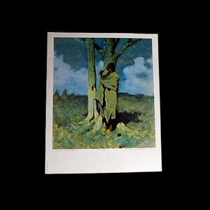 Frederic Remington Print The Love Call  11 x 14 Color Print on Deluxe Matte Art Paper - Ready to Frame