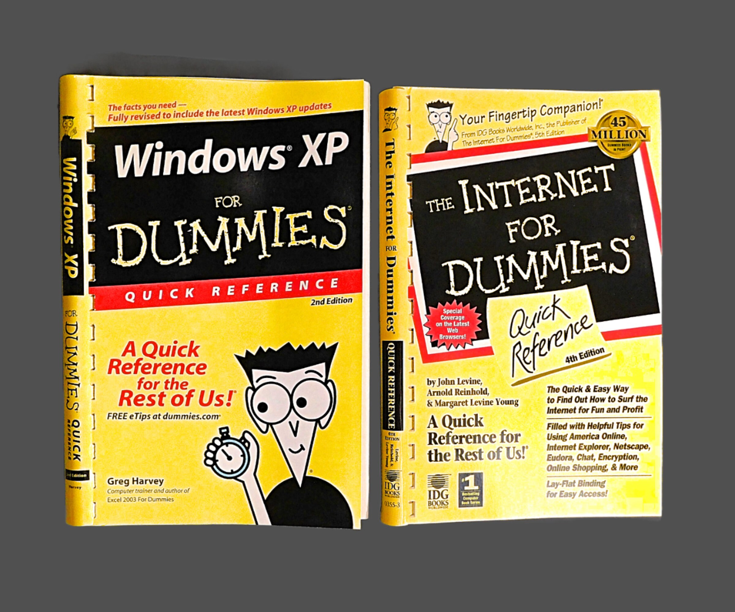 3 Vintage for DUMMIES Books 2nd & 4th Edition and Windows XP