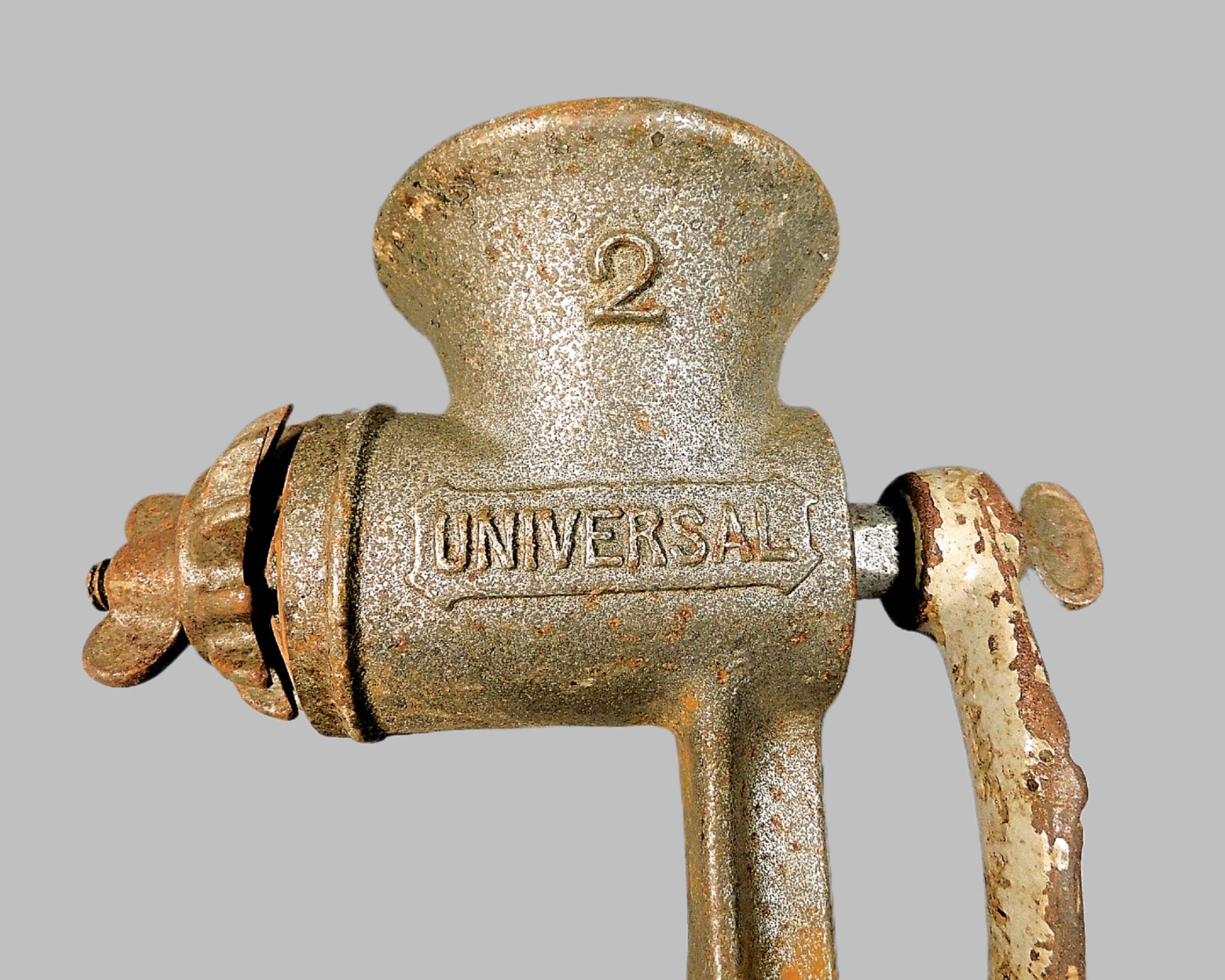 Vintage Universal No. 2 Meat Grinder Food Chopper by Landers