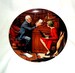 Knowles Norman Rockwell Collectors Plate - The Professor - Tenth Plate in Rockwell's Heritage Collection 