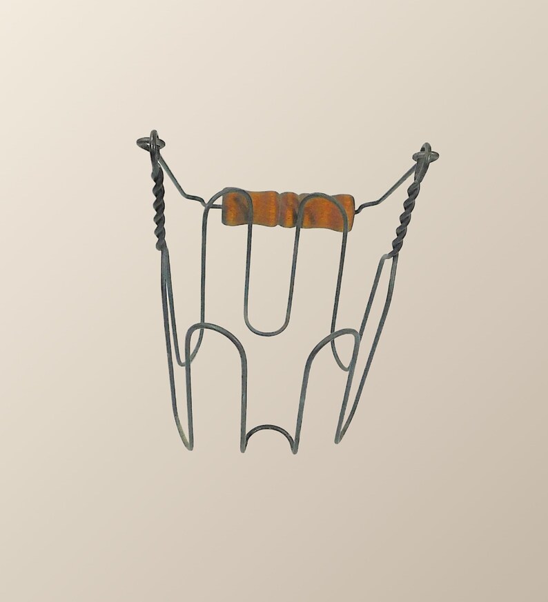 Vintage Canning Jar Holder Jar Lifter With Wooden Handler Etsy