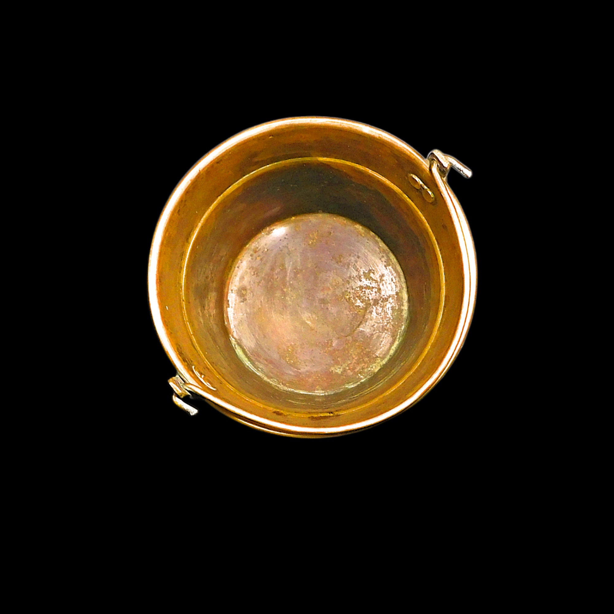 Vintage Small Brass Bucket With Brass Handle Made in India Etsy