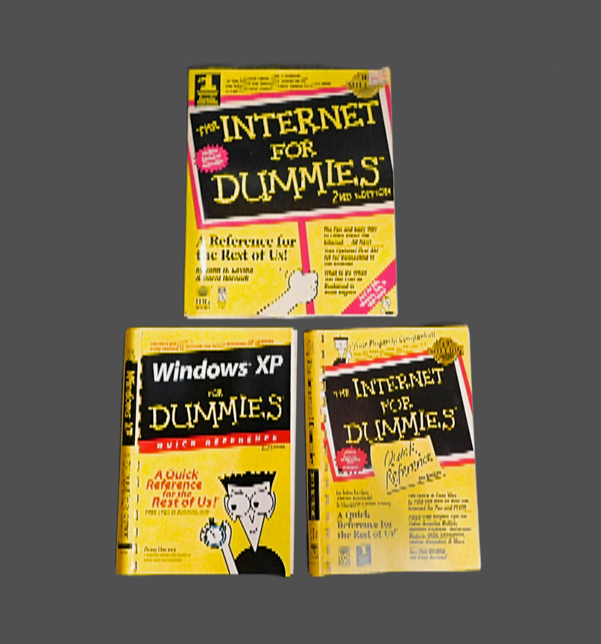 3 Vintage for DUMMIES Books 2nd & 4th Edition and Windows XP