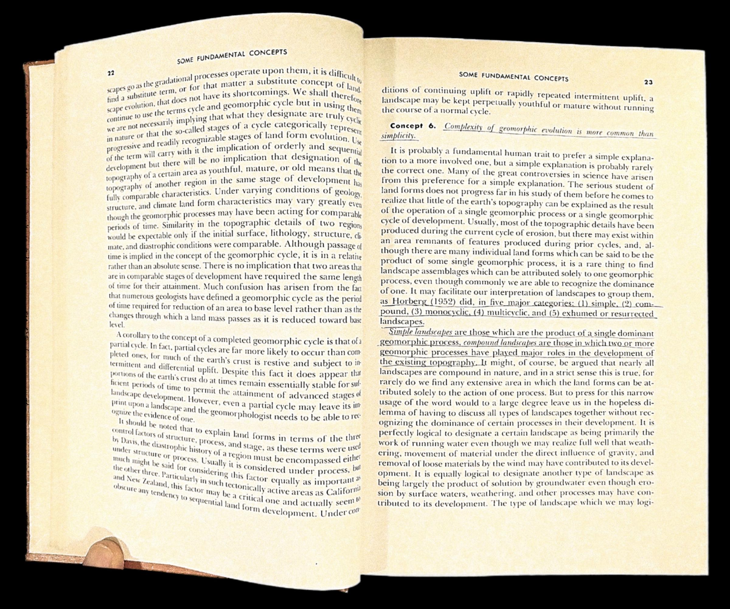 Principles of Geomorphology by William D. Thornbury - 1969 Hardcover No ...