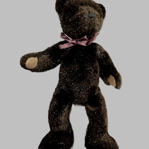 Boyds Collection Bears J.B Bean Series 1985/95 Dark Brown Fully Jointed 16&quot; - #1364 - Retired - Discontinued