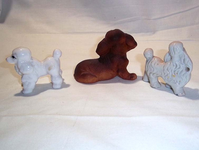 Lot of 3 Vintage Dog Figurines Homco Puppy No. 1467 Early - Etsy