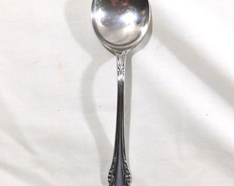 Vintage Community Silver Triple Plus Soup or Place Spoon - Avalon - Flatware Tableware