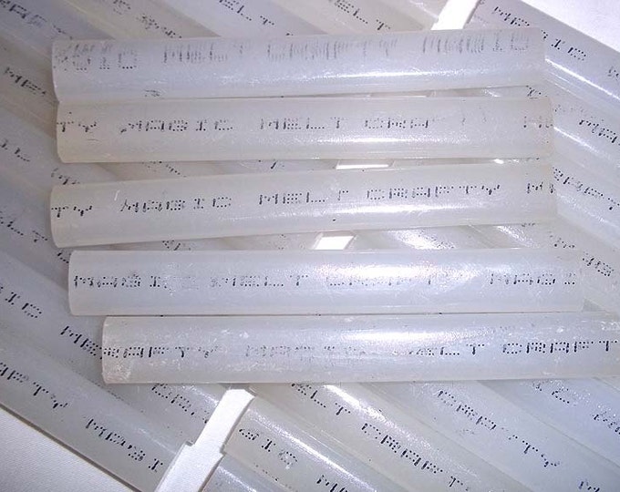 Lot of 25 Oval Glue Sticks 4 Long for Crafty Magic Melt Glue Guns Etsy
