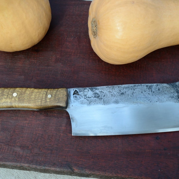 Hand Forged Custom Cleaver - High Carbon Laminated Steel Blade