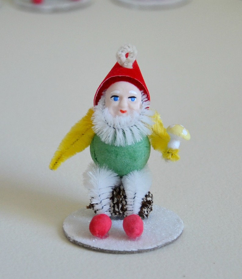 Vintage Style Elf / Christmas Elf / Spun Cotton Elf / Retro | Etsy