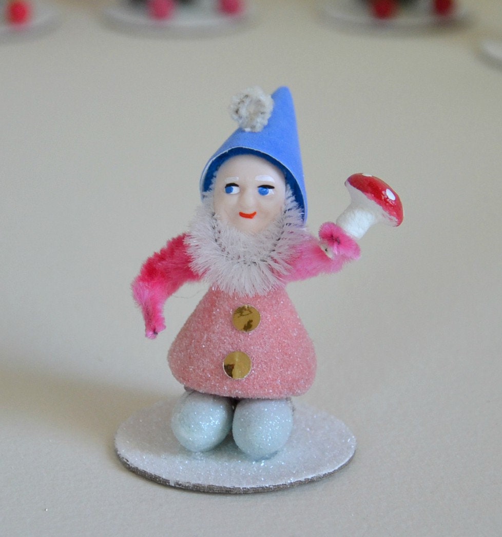 Vintage Style Elf / Christmas Elf / Spun Cotton Elf / Retro - Etsy UK