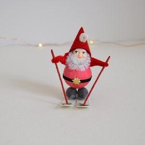 Vintage Style Elf / Christmas Elf / Spun Cotton Elf / Retro Style Elf