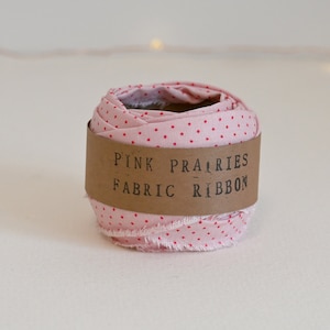 Fabric Ribbon/ Cotton Fabric/ Hand Torn Fabric Ribbon
