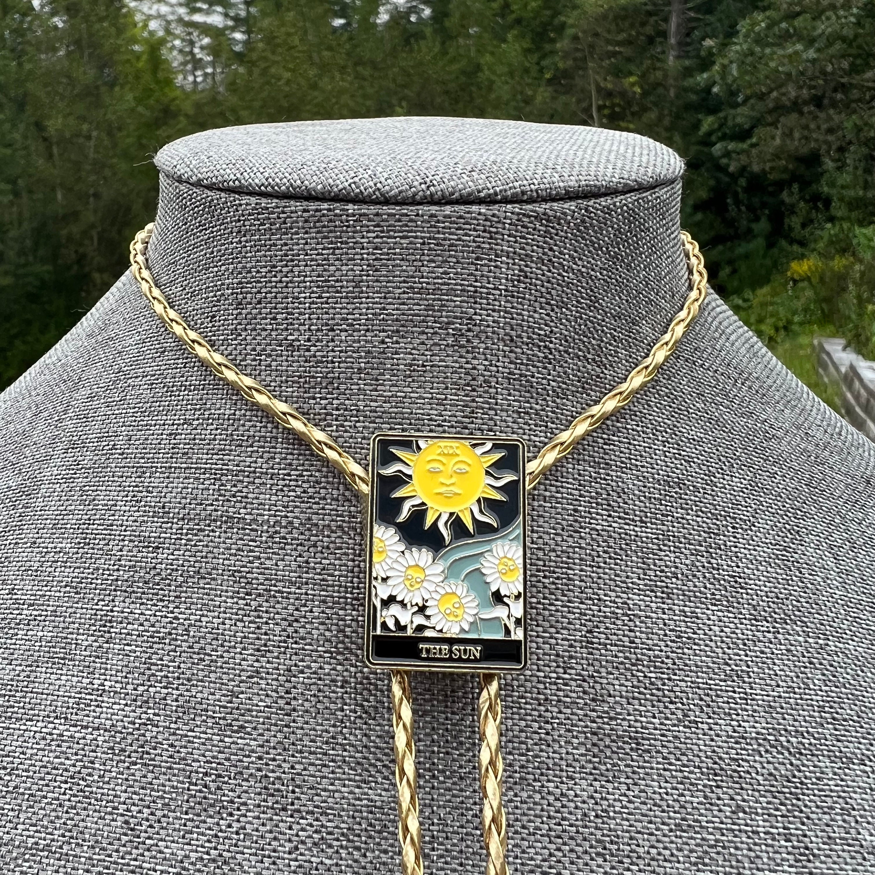 Sun Bolo Tie - Etsy display picture 2