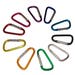 Assorted Color Standard 1.75" Carabiners - Paracord Key Chain / Lanyard Making - Parachute Cord Accessories 2"