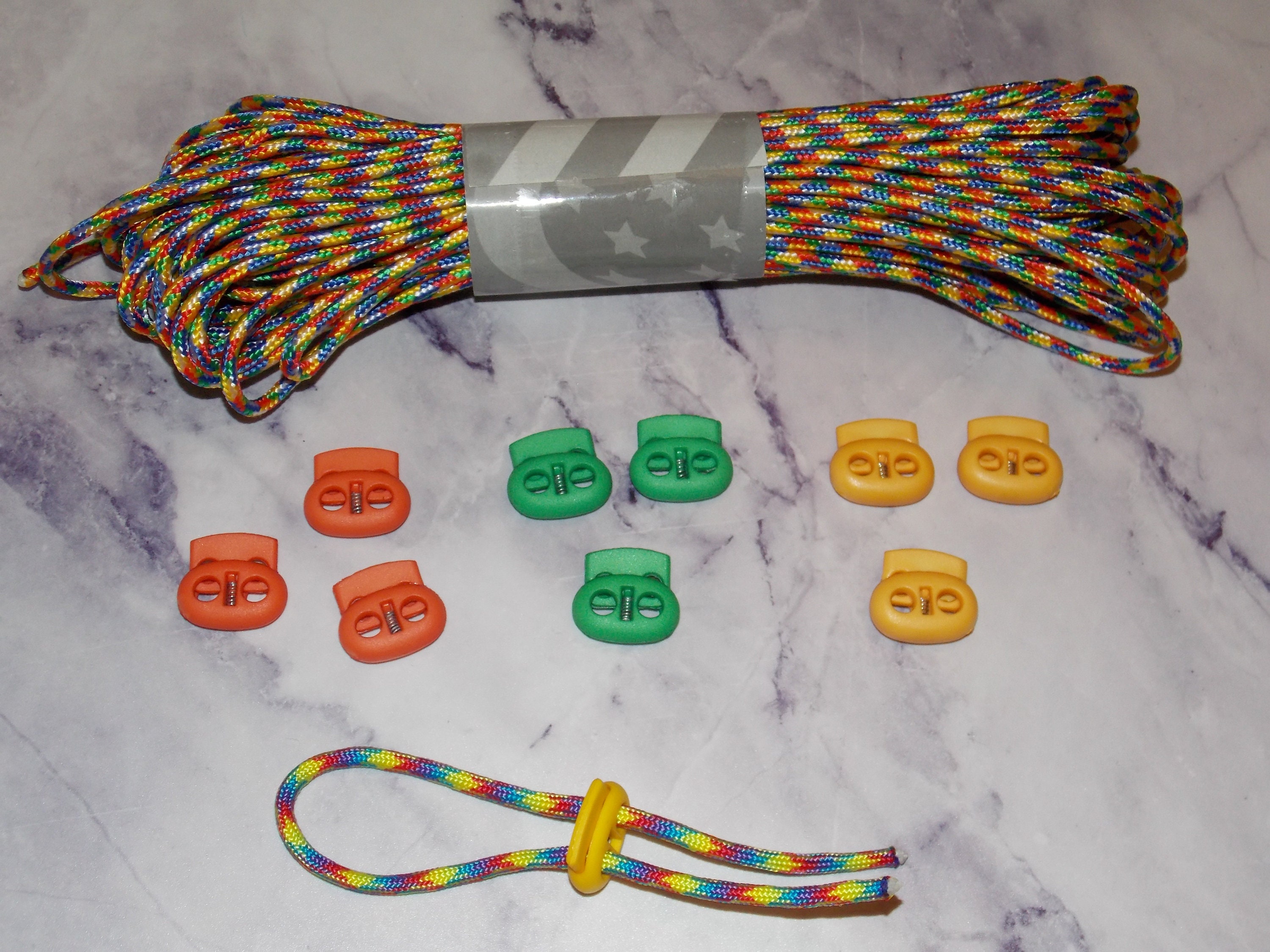 Cord Locks and 3mm 1/8 Cord for Mask Making Patterns Double Etsy