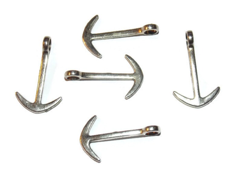 5 Pack Large Anchor Hook Connectors with Large 4.5mm Diameter Etsy