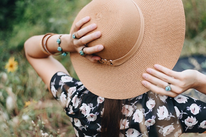 turquoise crystal Oversized turquoise statement ring boho bride bohemian wedding statement jewelry turquoise bohemian ring large ring