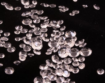 Clear Acrylic Diamond Confetti, 12000 pcs, Vase Filler