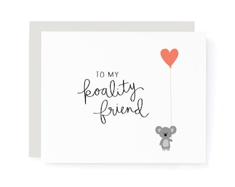 Eres un amigo de Koality Tarjeta de San Valentín