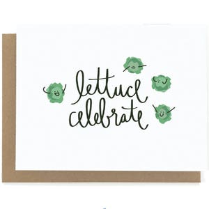 Sla Vier Felicitatiekaart