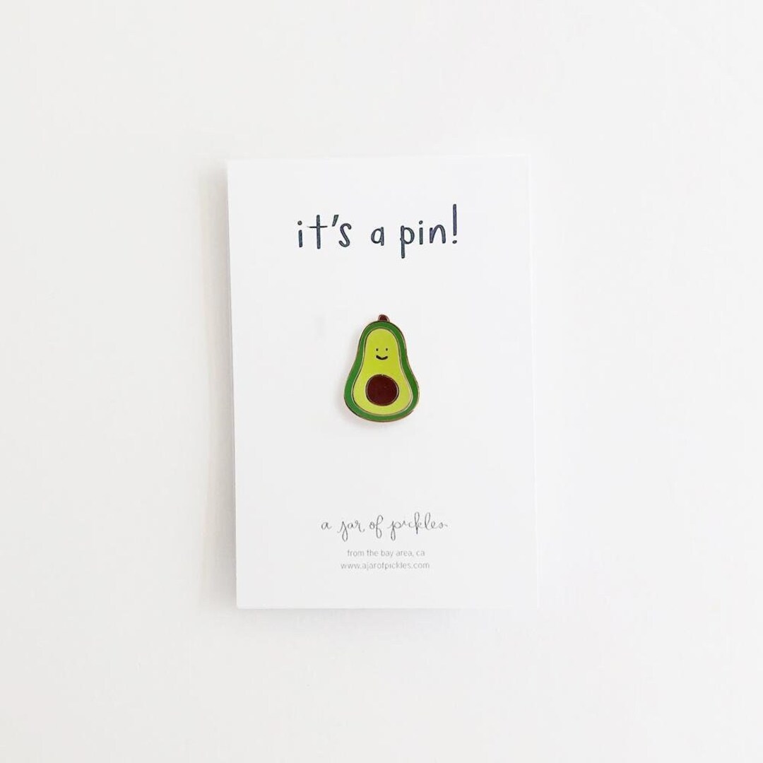 Avocado Pin - Etsy