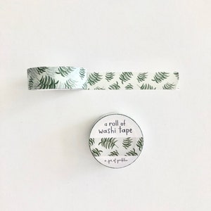 Cinta washi de hoja de palma