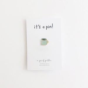 Coffee Cup Pin