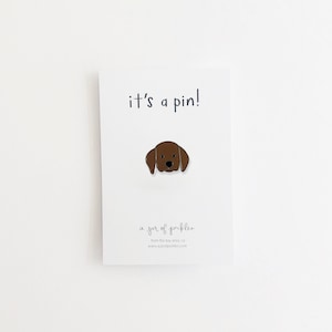Labrador Dog Pin