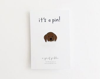 Labrador Dog Pin